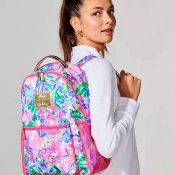 Rare Lilly Pulitzer Backpack x Disney - Picture 3 of 3